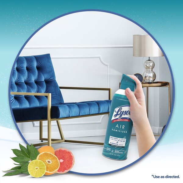 Lysol AIR Sanitizer, White Linen, 10 oz
