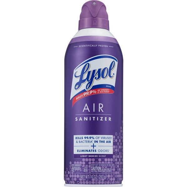 Lysol AIR Sanitizer, Light Breeze, 10 oz