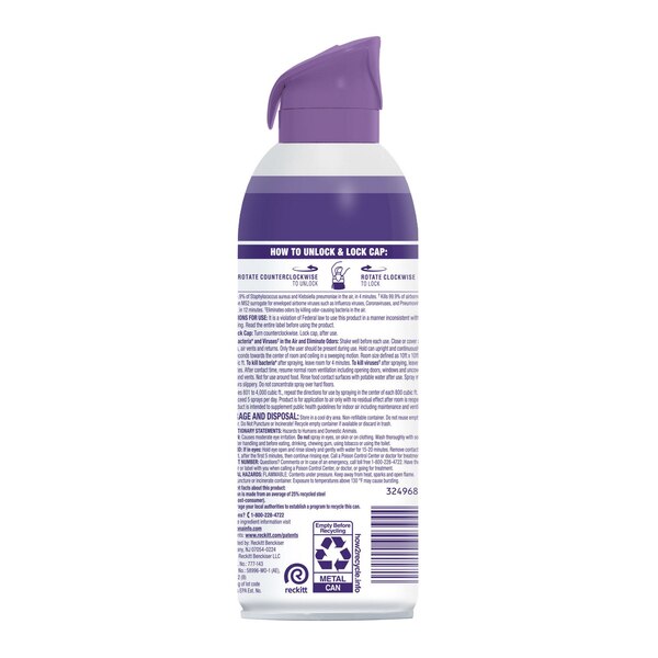 Lysol AIR Sanitizer, Light Breeze, 10 oz