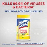 Lysol Disinfecting Wipes, Crisp Linen Scent, thumbnail image