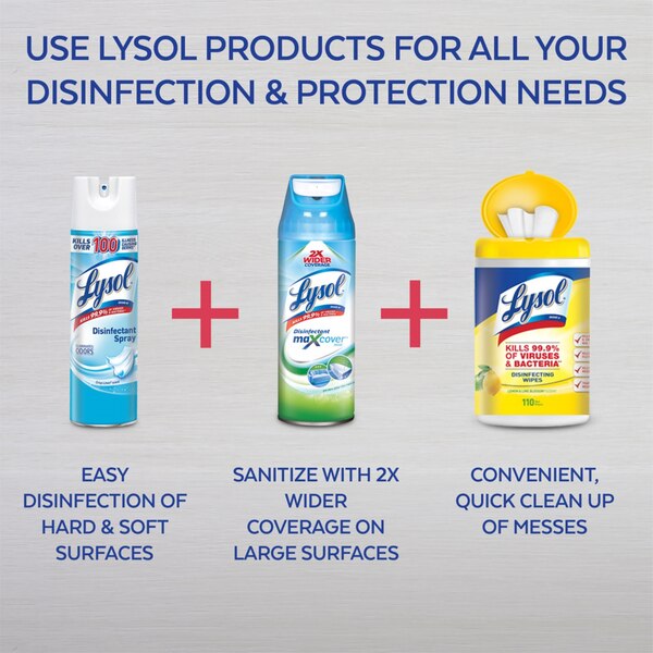 Lysol Disinfecting Wipes, Crisp Linen Scent
