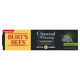 Burt's Bees Toothpaste, Natural Flavor, Charcoal Fluoride-Free Toothpaste, Zen Peppermint, 4.7 oz, thumbnail image