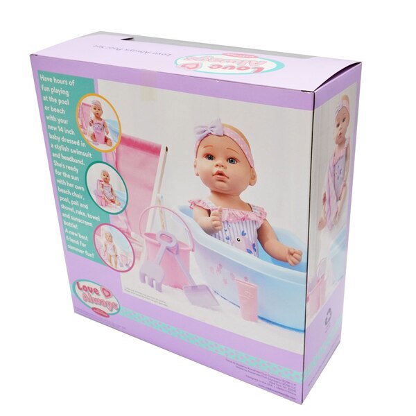 Madame Alexander Love Always Baby Doll Pool Set