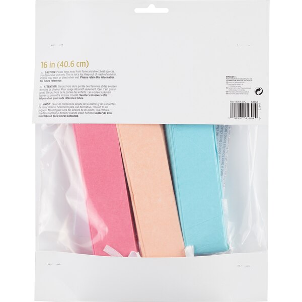 Amscan Party Impressions Hanagable Decorative, Fluffy Pastel