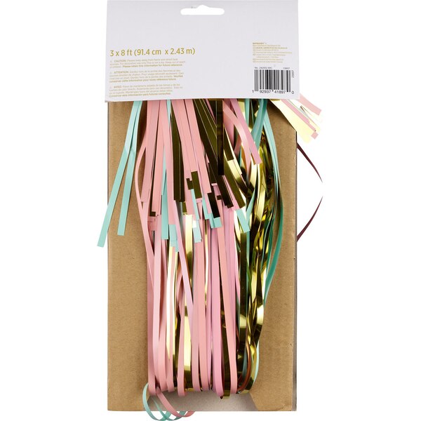 Amscan Party Impressions Door Curtain, Pastel