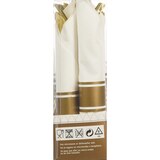 Amscan Party Impressions Pre Rolled Cutlery, Gold, thumbnail image