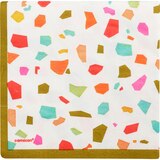 Amscan Party Impressions Napkins Rainbow Terrazzo Lc, Large, thumbnail image