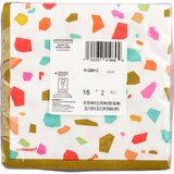 Amscan Party Impressions Napkins Rainbow Terrazzo Lc, Large, thumbnail image