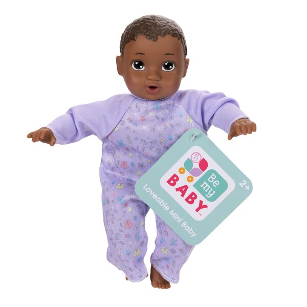 Be My Baby Loveable Mini Baby Doll, Assorted Styles, 8 in