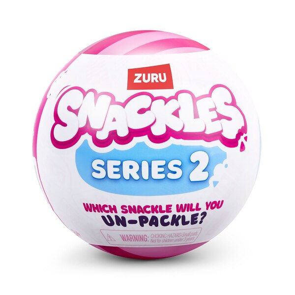 ZURU Snackles Series 2 Plush, Blind Capsule, 5.5 in