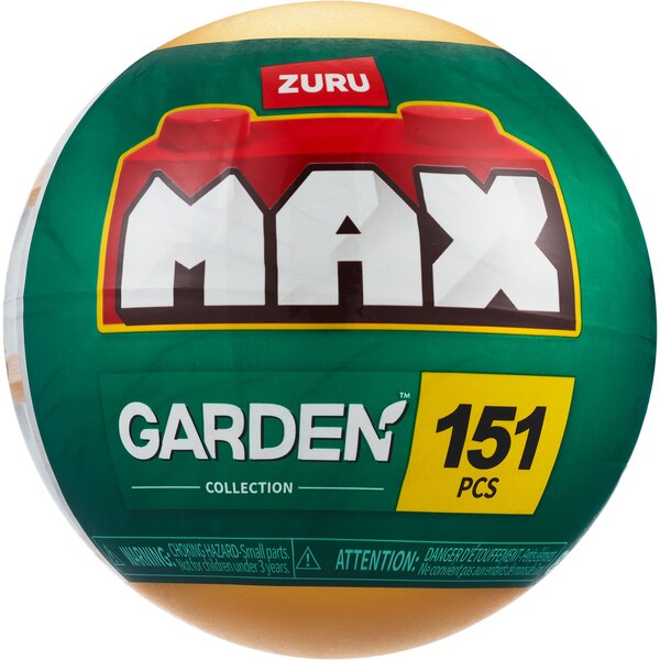 Zuru MAX Build More Premium Garden Building Set, Assorted Designs