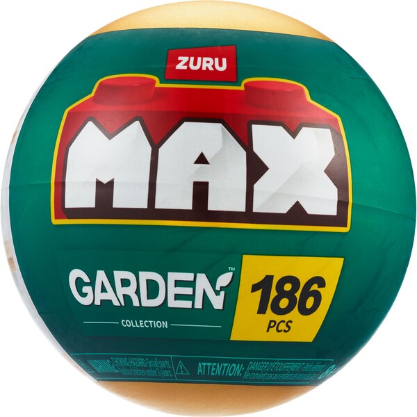 Zuru MAX Build More Premium Garden Building Set, Assorted Designs