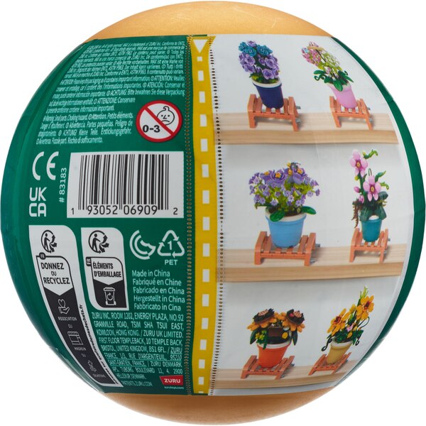Zuru MAX Build More Premium Garden Building Set, Assorted Designs
