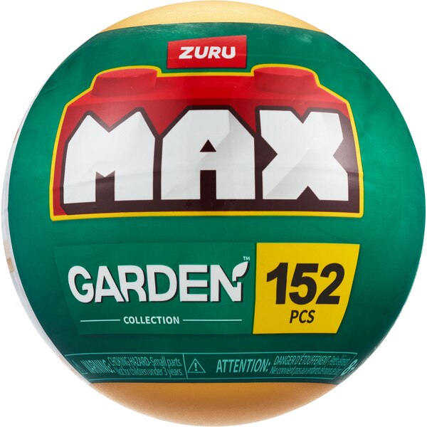 Zuru MAX Build More Premium Garden Building Set, Assorted Designs