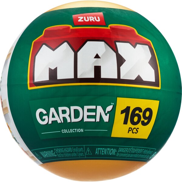 Zuru MAX Build More Premium Garden Building Set, Assorted Designs