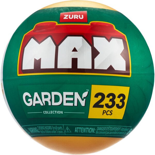 Zuru MAX Build More Premium Garden Building Set, Assorted Designs