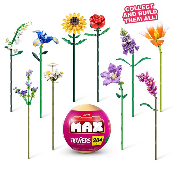 Zuru Max Garden Long Flowers Collection, Blind Capsule, 1 ct