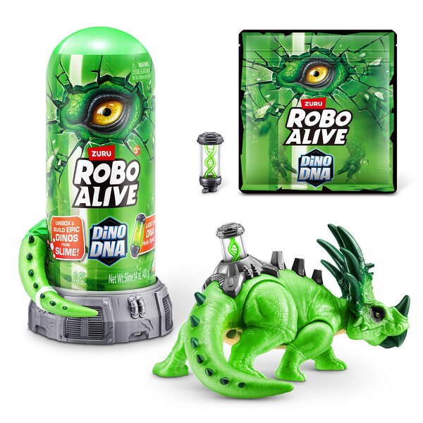 Zuru Robo Alive Dino DNA Light Up Helix Spine Series 1 Playset, Assorted Dinosaurs