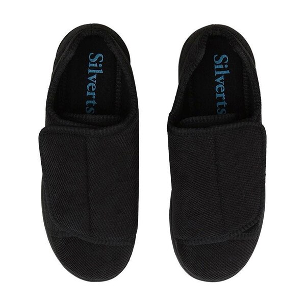 Silverts Xx-Wide Easy Closure Slipper