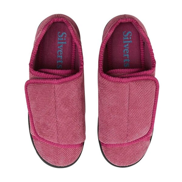 Silverts Xx-Wide Easy Closure Slipper
