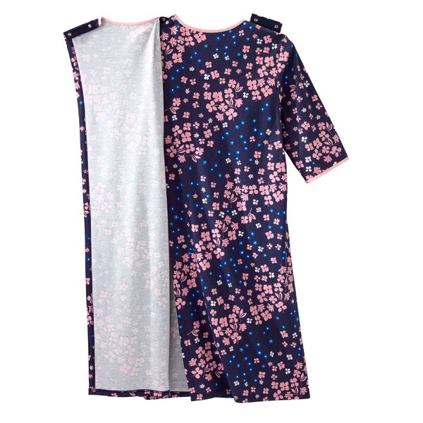 Silverts Women's Open Back Nightgown