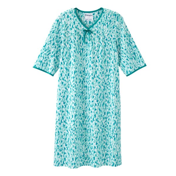 Silverts Women's Open Back Nightgown