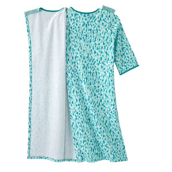 Silverts Women's Open Back Nightgown