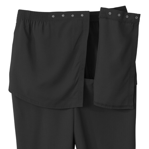 Silverts Seatless Pant Gabardine, Black