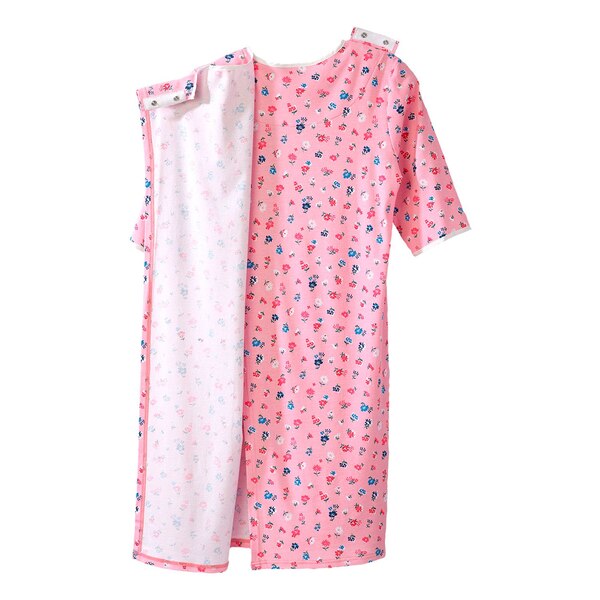 Silverts Women's Open Back Nightgown