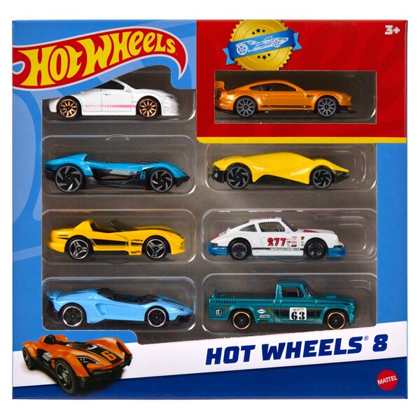 Hot Wheels Car Set, Assorted Styles, 8 ct