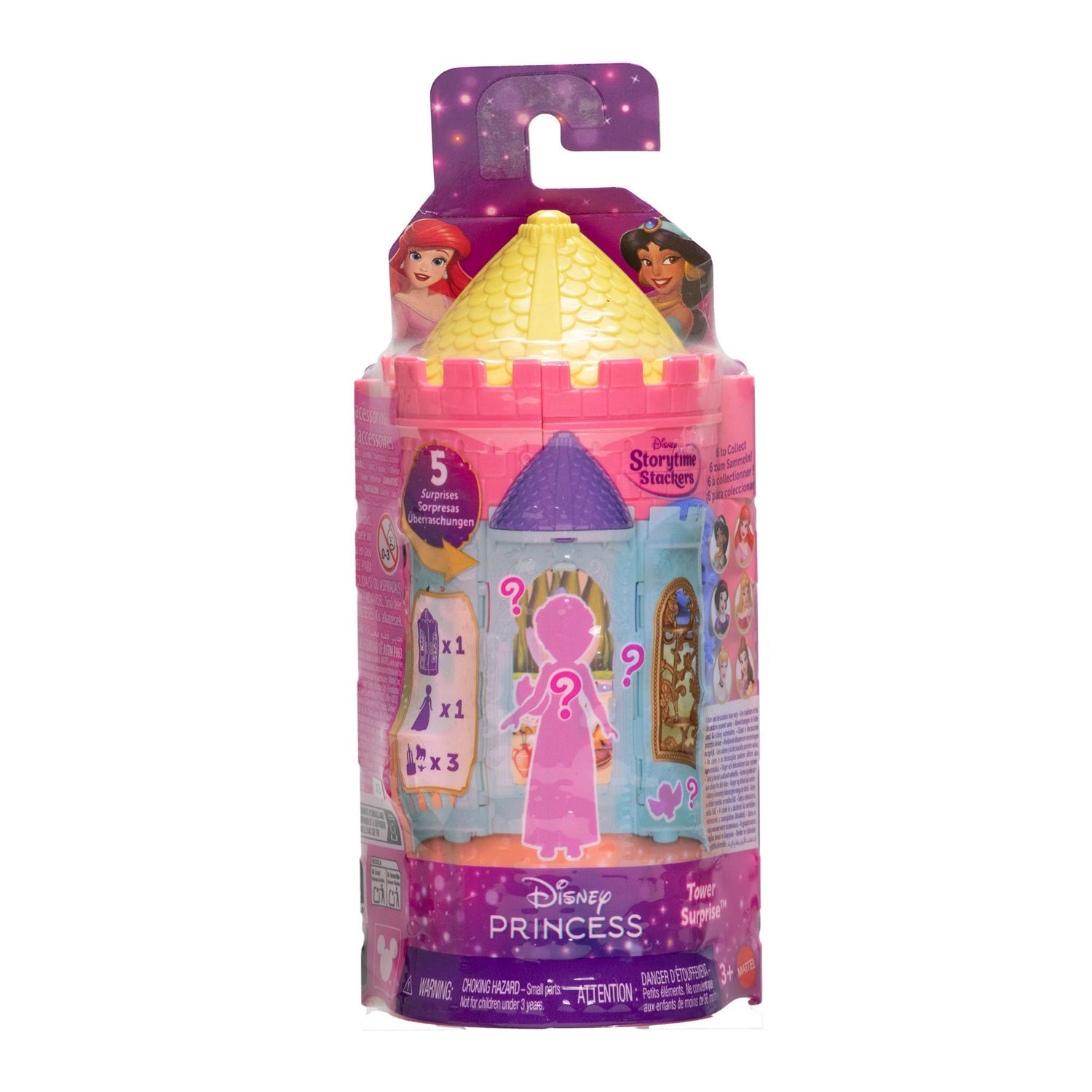 Disney Mystery Princess Color Reveal Doll, Blind Capsule