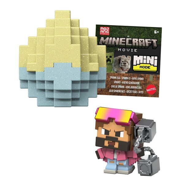 Minecraft Mini Mode Spawn Egg Character, Blind Capsule