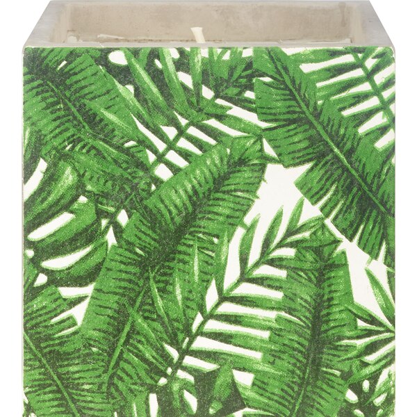 Decorware Island Palm Candle, Citronella Scent, 21.1 oz