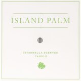 Decorware Island Palm Candle, Citronella Scent, 21.1 oz, thumbnail image