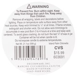 Decorware Island Palm Candle, Citronella Scent, 21.1 oz, thumbnail image