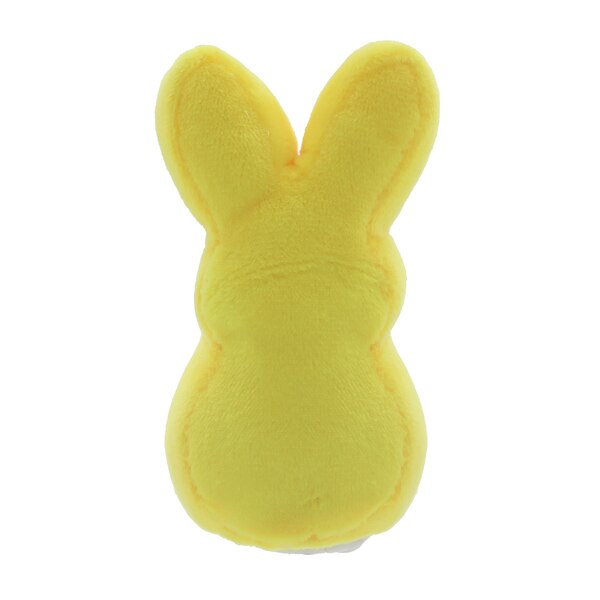 Peeps Palm Pet Bunny Plush, Yellow, 4.25 in