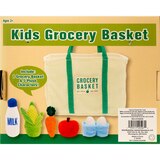 Animal Adventure 6-Piece Kid's Grocery Basket, thumbnail image