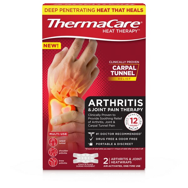 Thermacare Arthritis Heatwrap, 2CT
