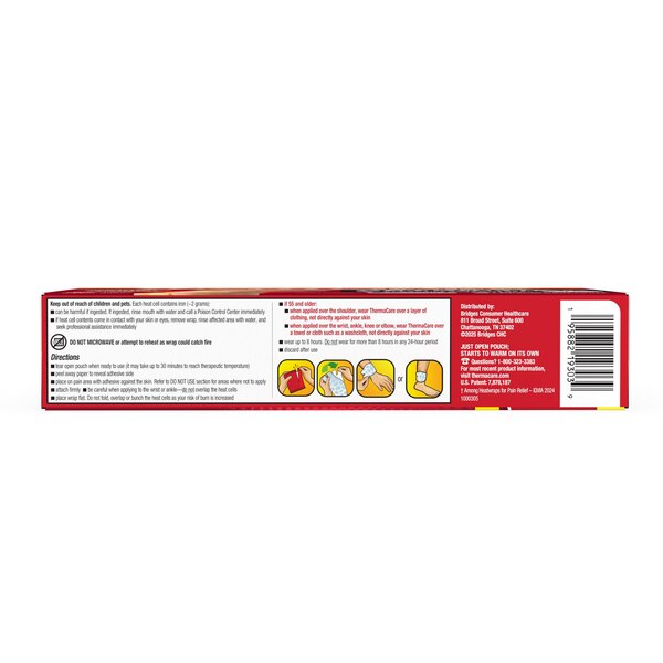 Thermacare Arthritis Heatwrap, 2CT