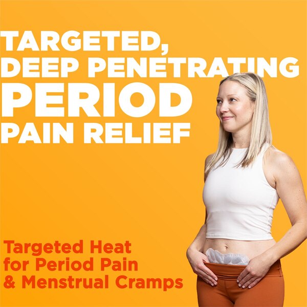 ThermaCare Menstrual Pain Therapy Heatwraps, 4 CT