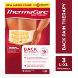 ThermaCare Lower Back & Hip Pain Relief Therapy Heat Wraps, 3 CT, thumbnail image