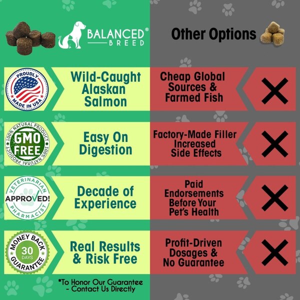 Balanced Breed All-In-1 Canine Multivitamin Soft Chews, Peanut Butter & Banana, 60 ct 
