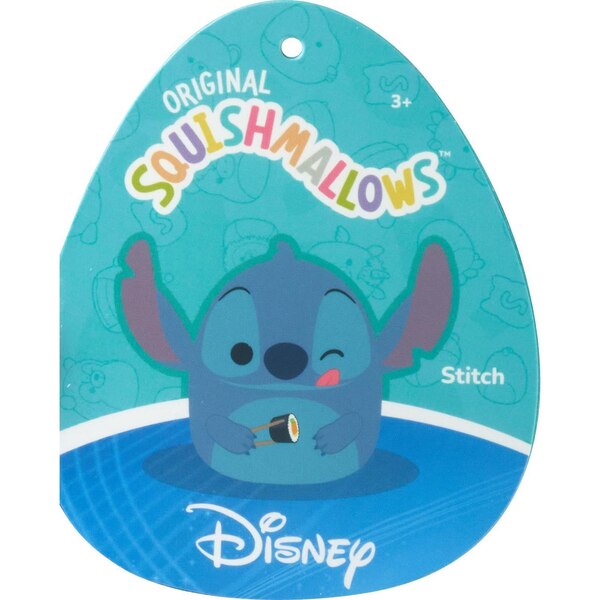 Squishmallows Disney Stitch Sushi Plush, 8 in