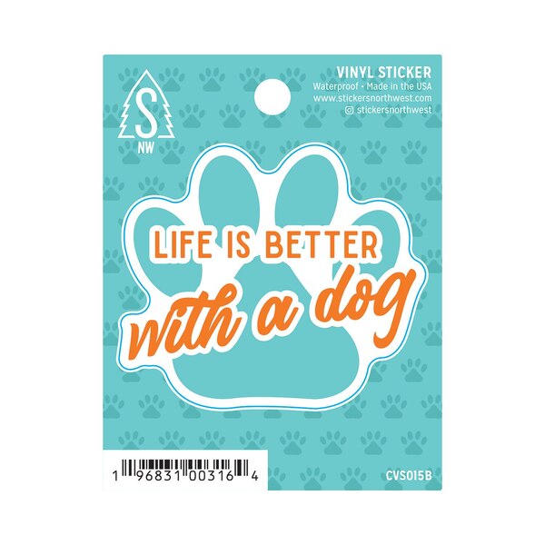 Stickers Northwest Dog Paw Vinyl Sticker