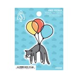 Stickers Northwest Balloon Cat Vinyl Sticker, thumbnail image