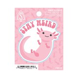 Stickers Northwest "Stay Weird" Axolotl Vinyl Sticker, thumbnail image