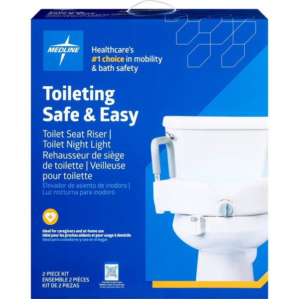 Medline 2 in 1 Toilet Assistance Kit
