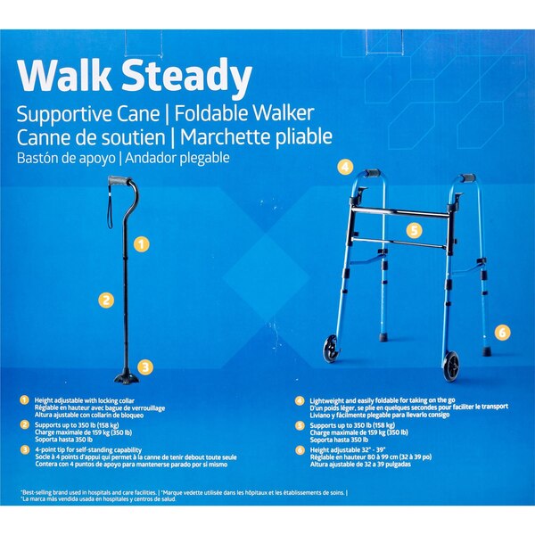 Medline 2 in 1 Mobility Kit