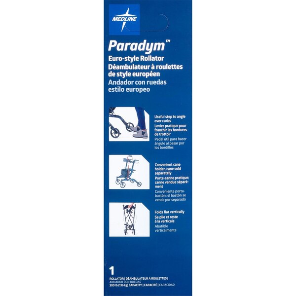Medline Paradym Euro-Style Rollator