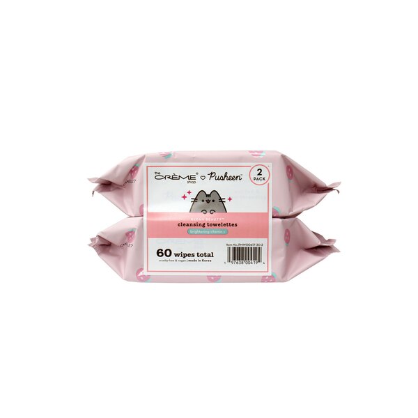 The Crème Shop x Hello Kitty 3-in-1 Complete Cleansing Towelettes, 2-Pack